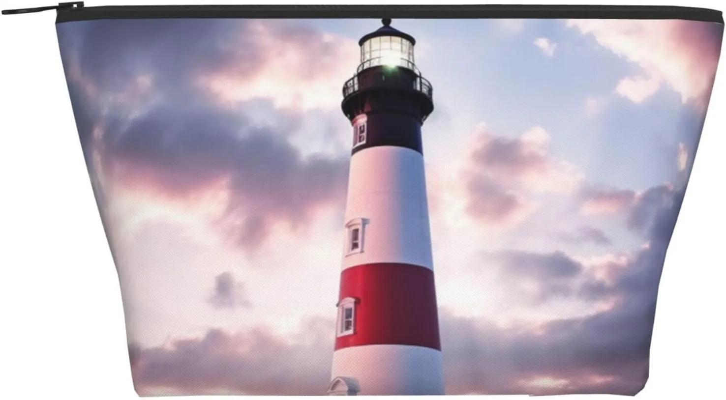 Beauty Lighthouse printed Daily Storage bag Makeup Bag Travel Toiletry Bag