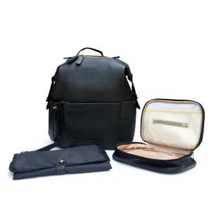 Bebe Chic Ashton Diaper Bag Backpack - Black