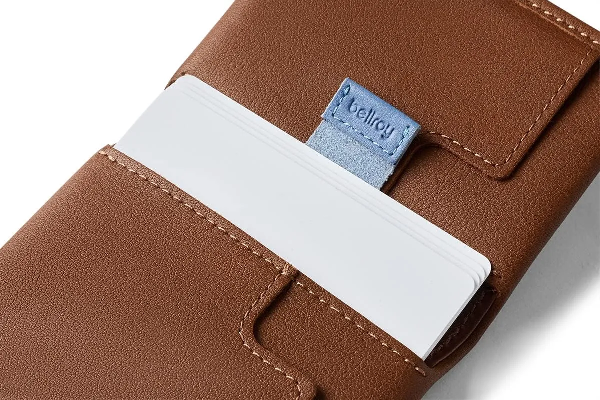Bellroy Slim Sleeve, slim leather wallet (Max. 8 cards and bills)
