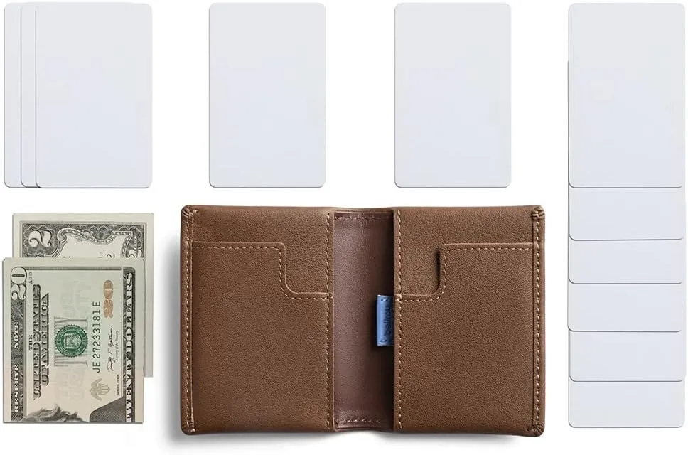 Bellroy Slim Sleeve, slim leather wallet (Max. 8 cards and bills)