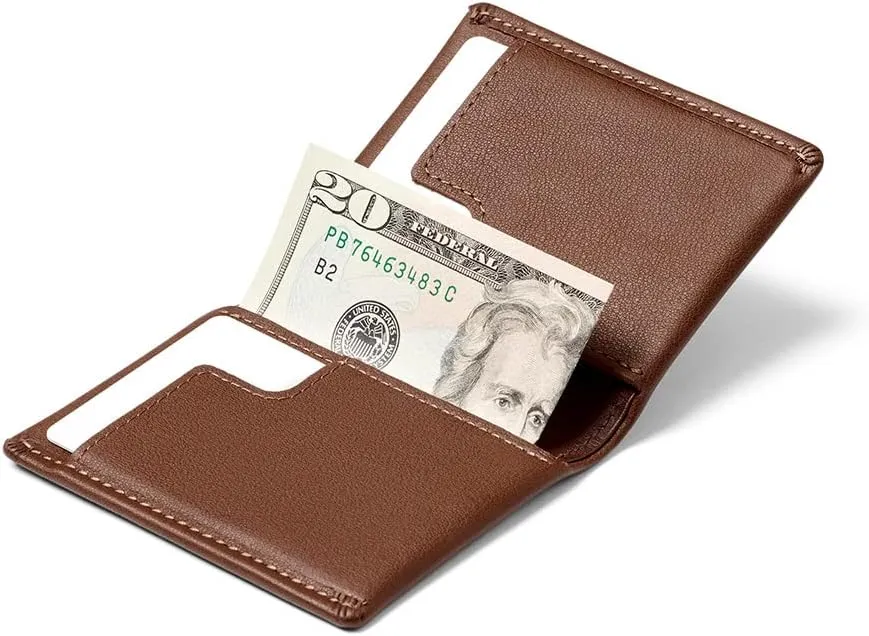 Bellroy Slim Sleeve, slim leather wallet (Max. 8 cards and bills)