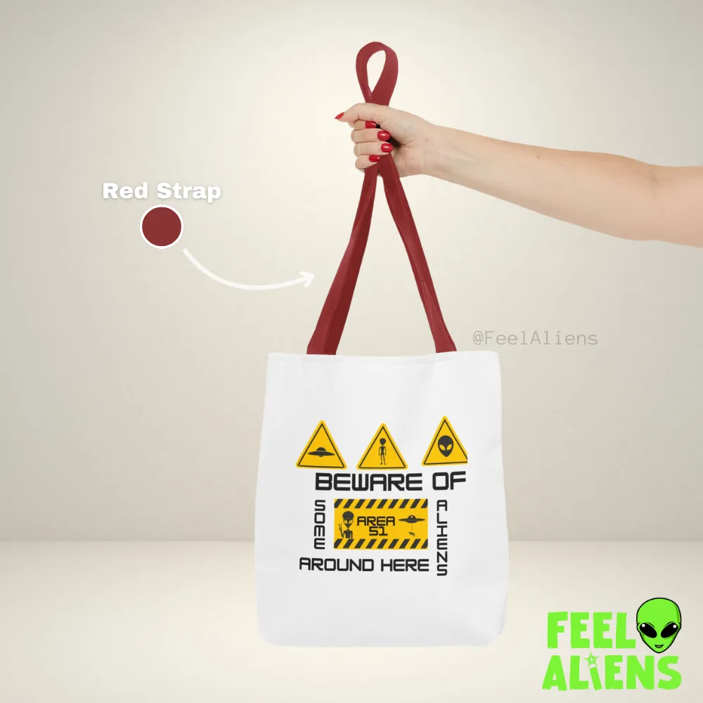 Beware of Alien - Tote Bag (AOP)