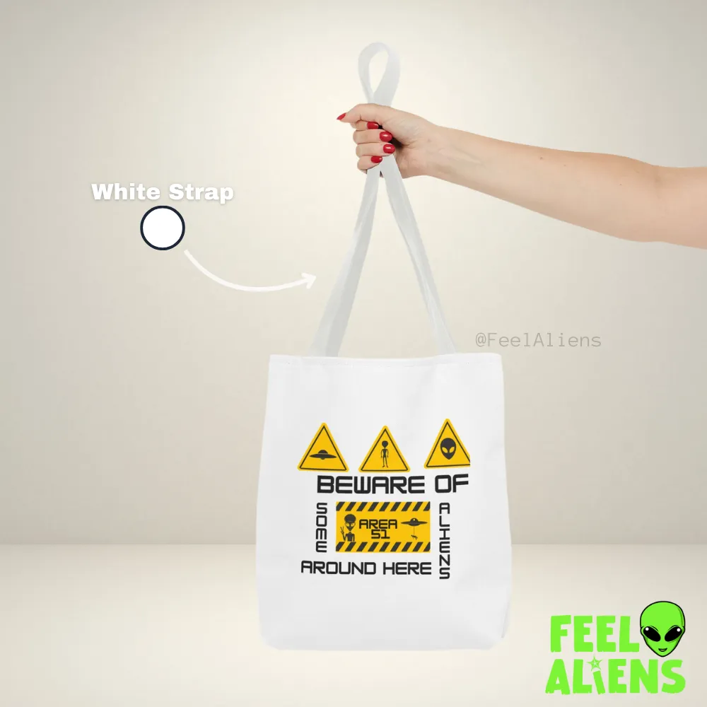 Beware of Alien - Tote Bag (AOP)
