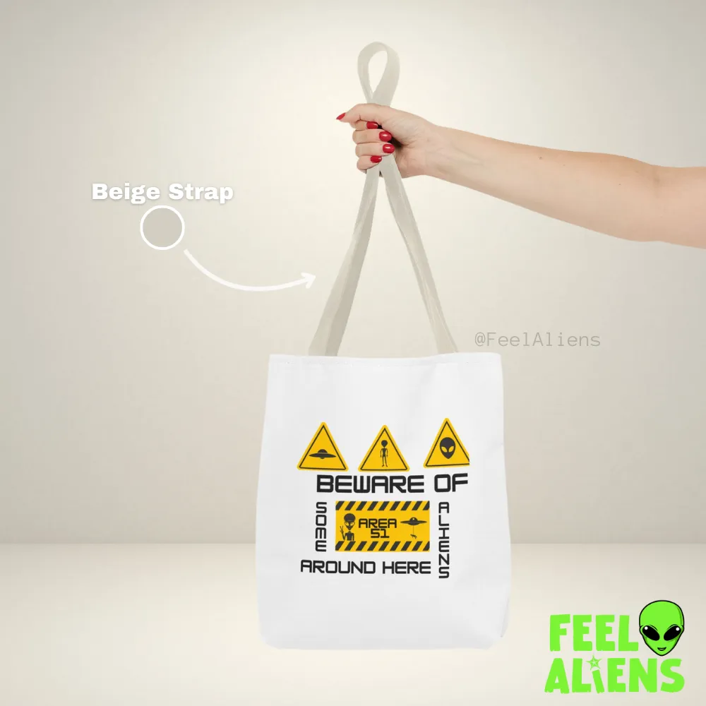 Beware of Alien - Tote Bag (AOP)