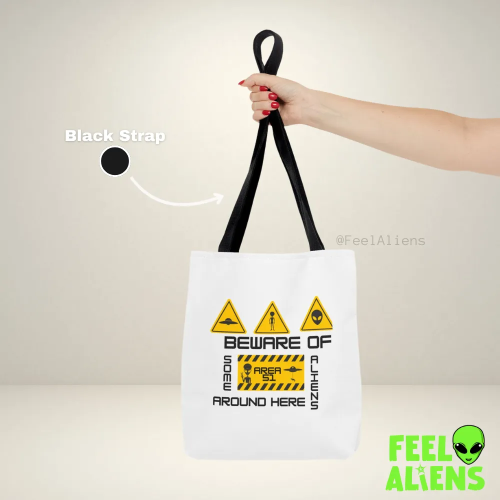 Beware of Alien - Tote Bag (AOP)