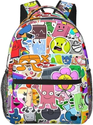 Bfdi-Battle for Dream Island Backpack Adults Bag Casual Backpack Hiking DaypackOne Size