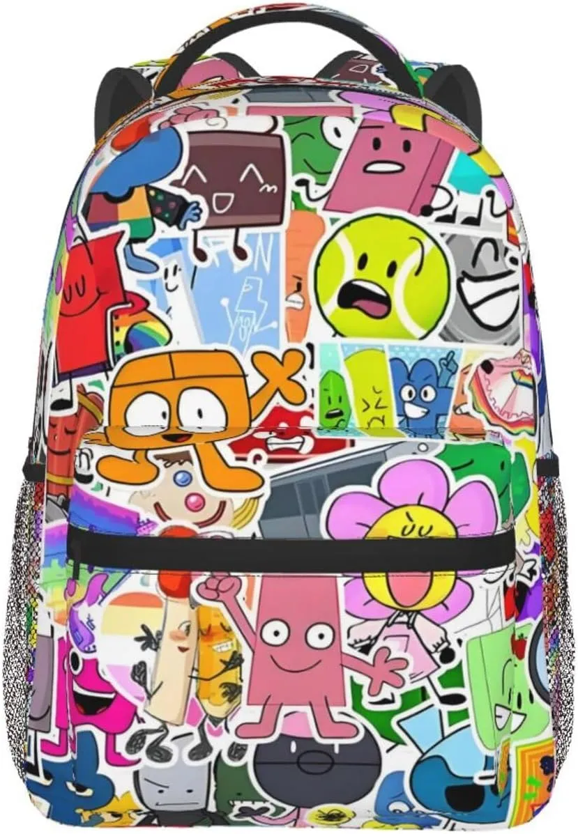 Bfdi-Battle for Dream Island Backpack Adults Bag Casual Backpack Hiking DaypackOne Size