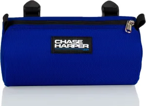 Bicycle Barrel Bag - Water-Resistant, Tear-Resistant, Industrial Grade Ballistic Nylon with Universal Mounting System - Blue