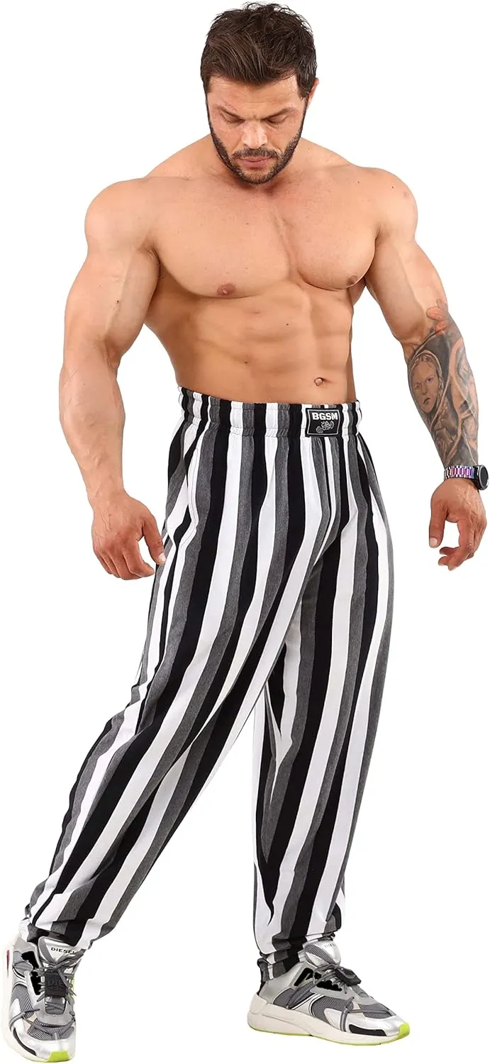 BIG SAM SPORTSWEAR COMPANY Men's Baggy Sweatpants with Pockets, Oldschool Loose Fit Gym Pants