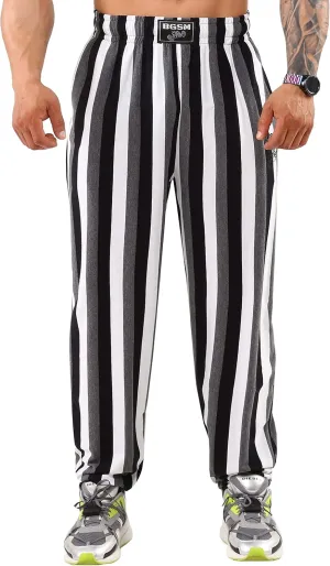 BIG SAM SPORTSWEAR COMPANY Men's Baggy Sweatpants with Pockets, Oldschool Loose Fit Gym Pants