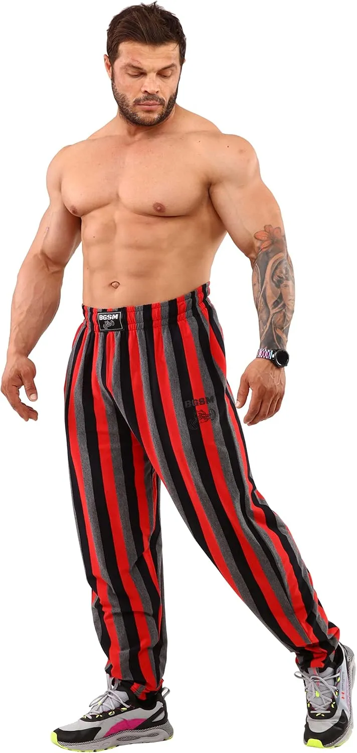 BIG SAM SPORTSWEAR COMPANY Men's Baggy Sweatpants with Pockets, Oldschool Loose Fit Gym Pants