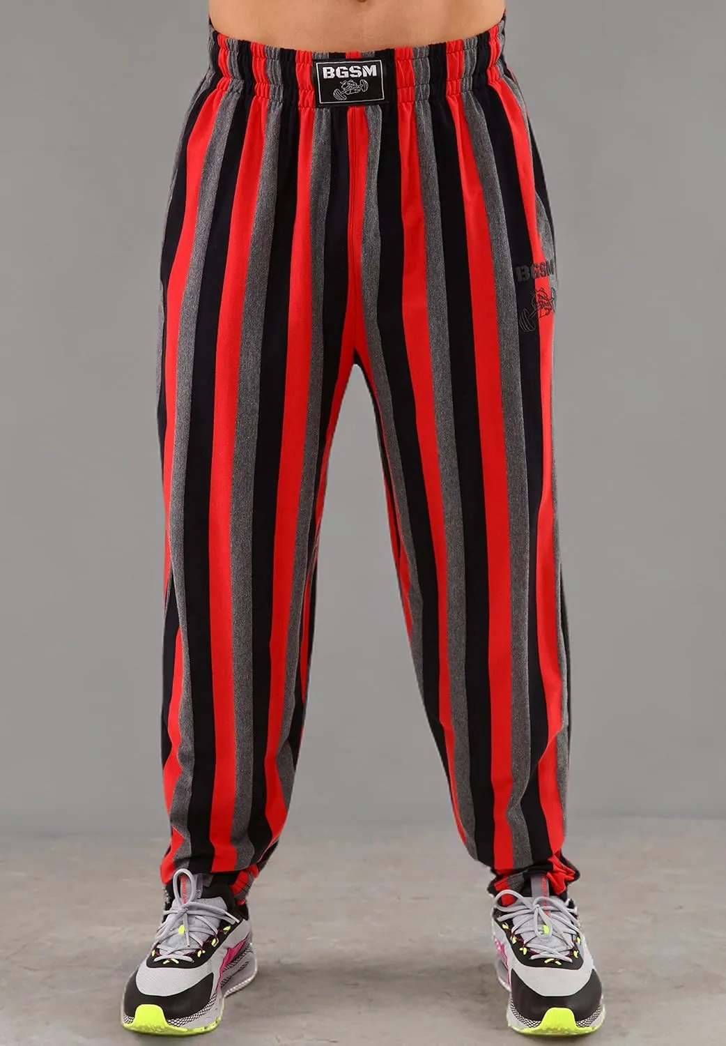 BIG SAM SPORTSWEAR COMPANY Men's Baggy Sweatpants with Pockets, Oldschool Loose Fit Gym Pants
