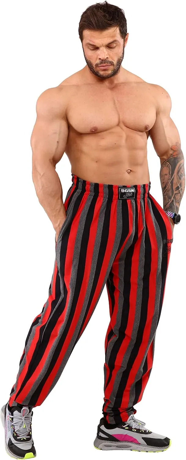 BIG SAM SPORTSWEAR COMPANY Men's Baggy Sweatpants with Pockets, Oldschool Loose Fit Gym Pants