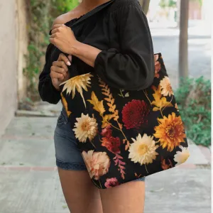 Birth Flower Tote Bag, November Birth Month Flower Gift