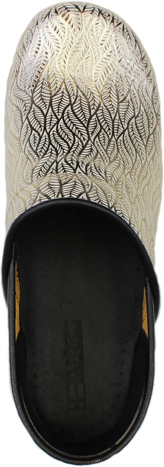 BJORK Swedish Comfort Women's Professional Leather Clogs