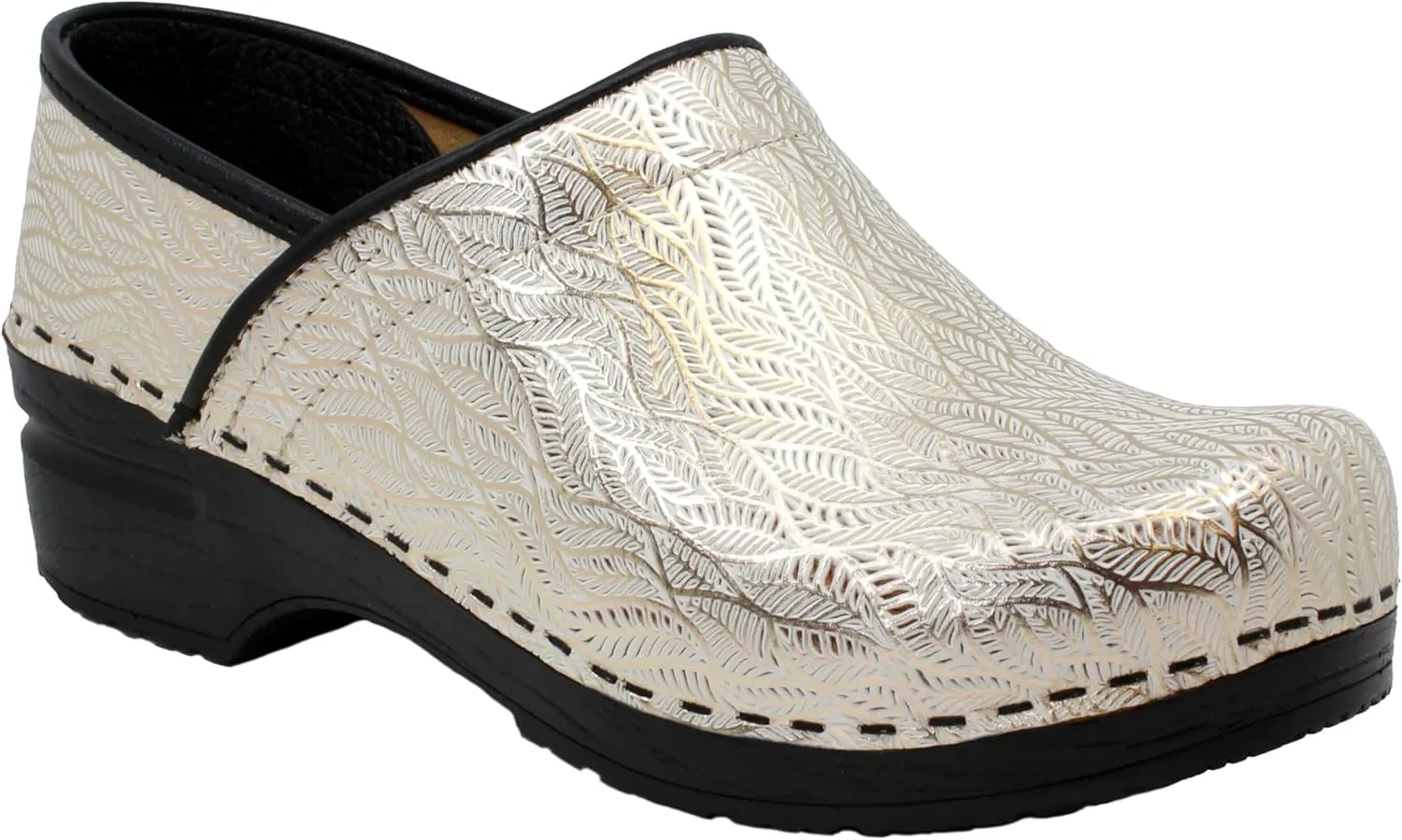 BJORK Swedish Comfort Women's Professional Leather Clogs