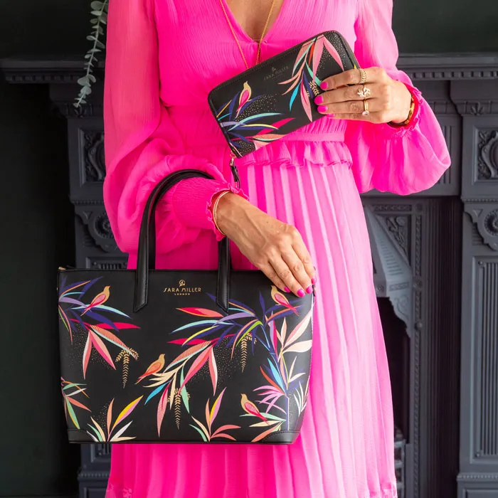 Black Bamboo Medium Tote