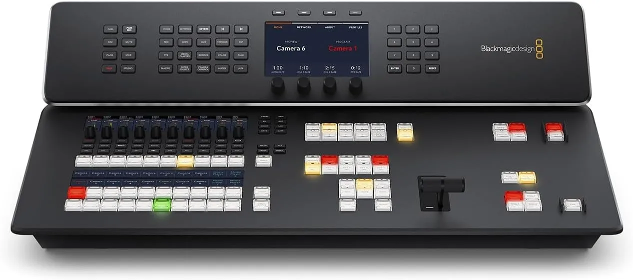 Blackmagic Design ATEM Television Studio HD8 ISO Live Production Switcher (SWATEMTVSTC/HD08ISO)