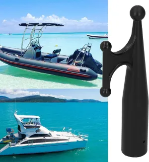 Boat Nylon Mooring Hook, End Head Marine Nylon Hook Lifeboat Hook Boat Hooks For 1in Pole/Tube/Pipe Boat/Kayak/Raft for Docking Telescoping Floating