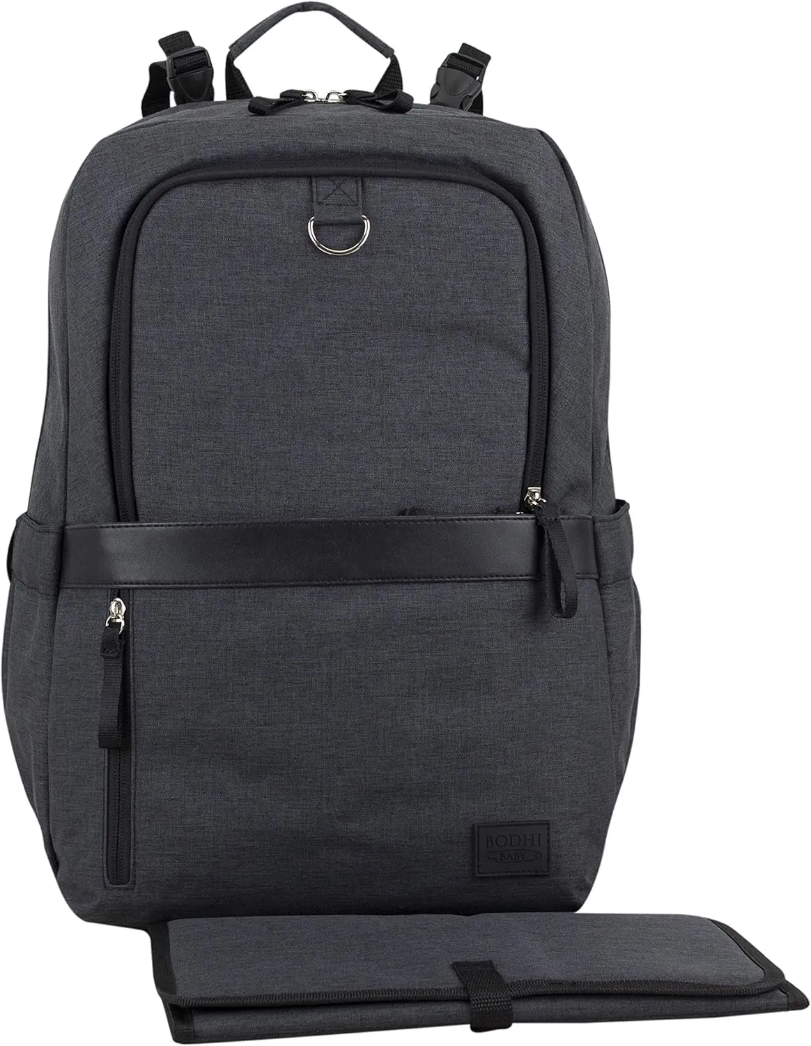 BODHI The Baby Athleisure Tech Diaper Bag Backpack with removable changing pad, Unisex, for Moms and Dads