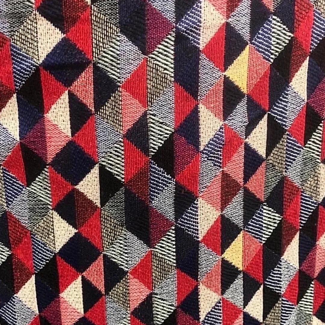 Boho Geo Weave - Geometric Triangle Pattern