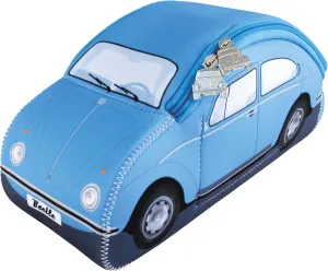 BRISA VW Collection - Volkswagen Neoprene Universal Bag for Makeup, Travel, Cosmetics in Beetle Bug Design