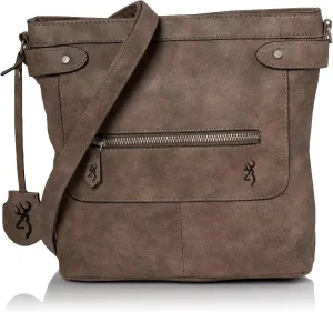 Browning Women's Concealed Carry Purse, Premium Holstered Handbag With Safety Locking Option