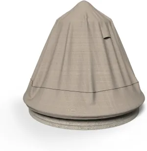 Budge English Garden Fountain Cover P9A13PM1, Tan Tweed (30”Diameter x 48”High)