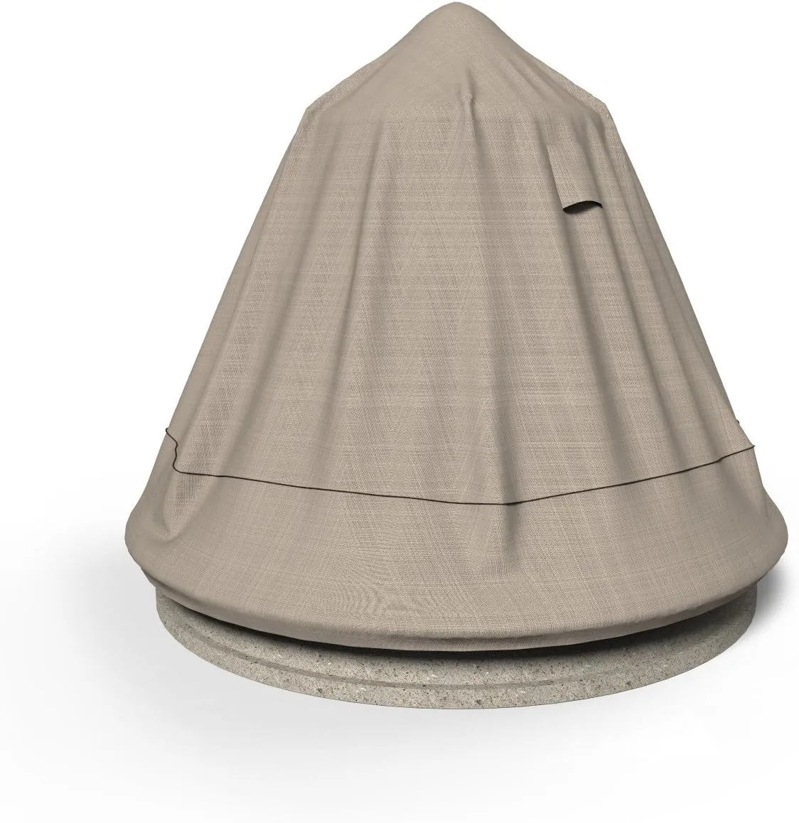 Budge English Garden Fountain Cover P9A13PM1, Tan Tweed (30”Diameter x 48”High)