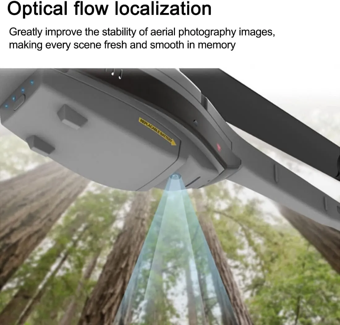 C128 RC Helicopter with Camera, 4CH Single-Rotor Brushless Aircraft 2.4G Scout Drone Helicopter Without Aileron, Optical Flow Positioning (RTF Version)