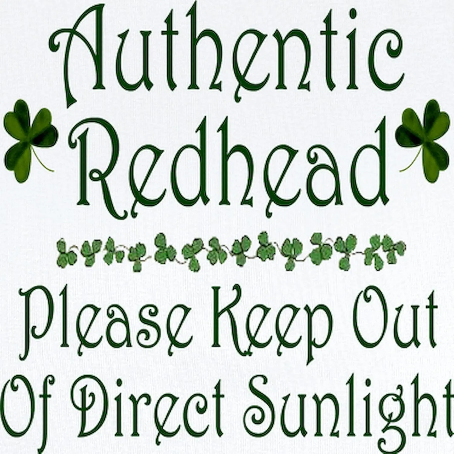 CafePress Authentic Redhead Infant Bodysuit Cute Infant Bodysuit Baby Romper