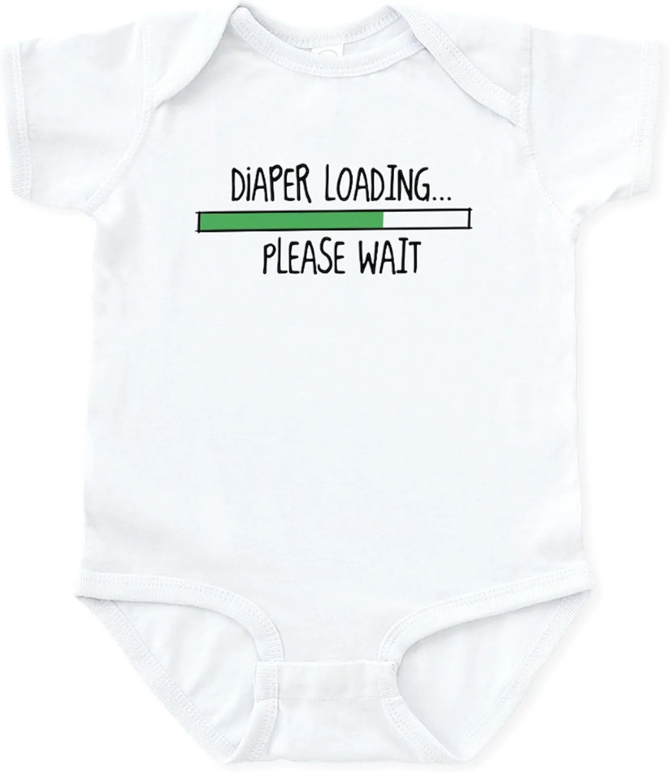 CafePress Diaper Loading... Please Wait. Funny Unique Baby G Cute Infant Bodysuit Baby Romper