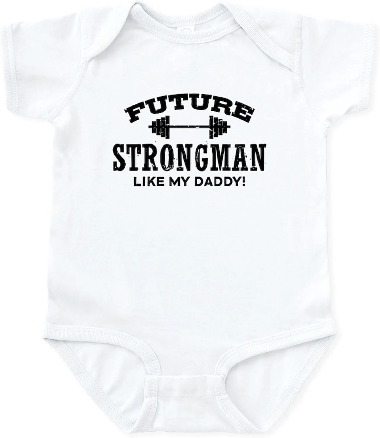 CafePress Future Strongman Infant Bodysuit Cute Infant Bodysuit Baby Romper