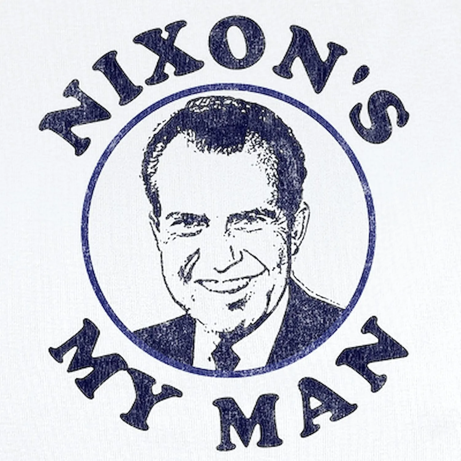 CafePress Nixon's My Man T Shirt Infant Bodysuit Cute Infant Bodysuit Baby Romper
