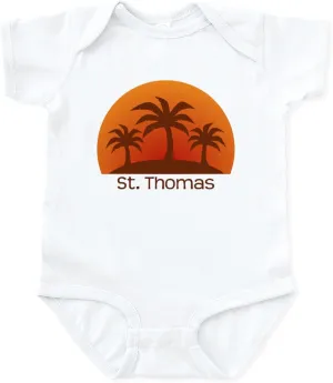 CafePress St. Thomas Infant Bodysuit Cute Infant Bodysuit Baby Romper