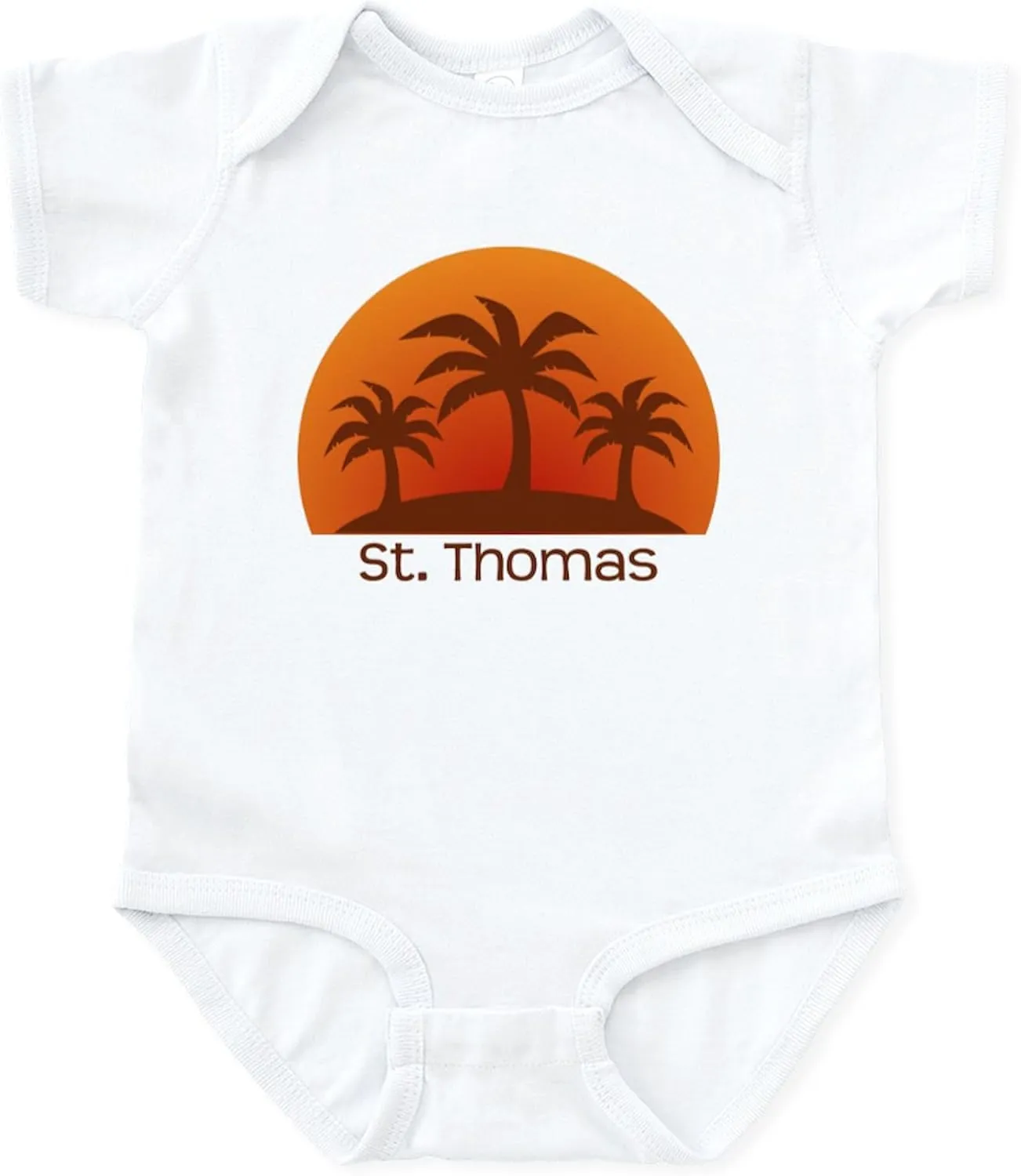 CafePress St. Thomas Infant Bodysuit Cute Infant Bodysuit Baby Romper