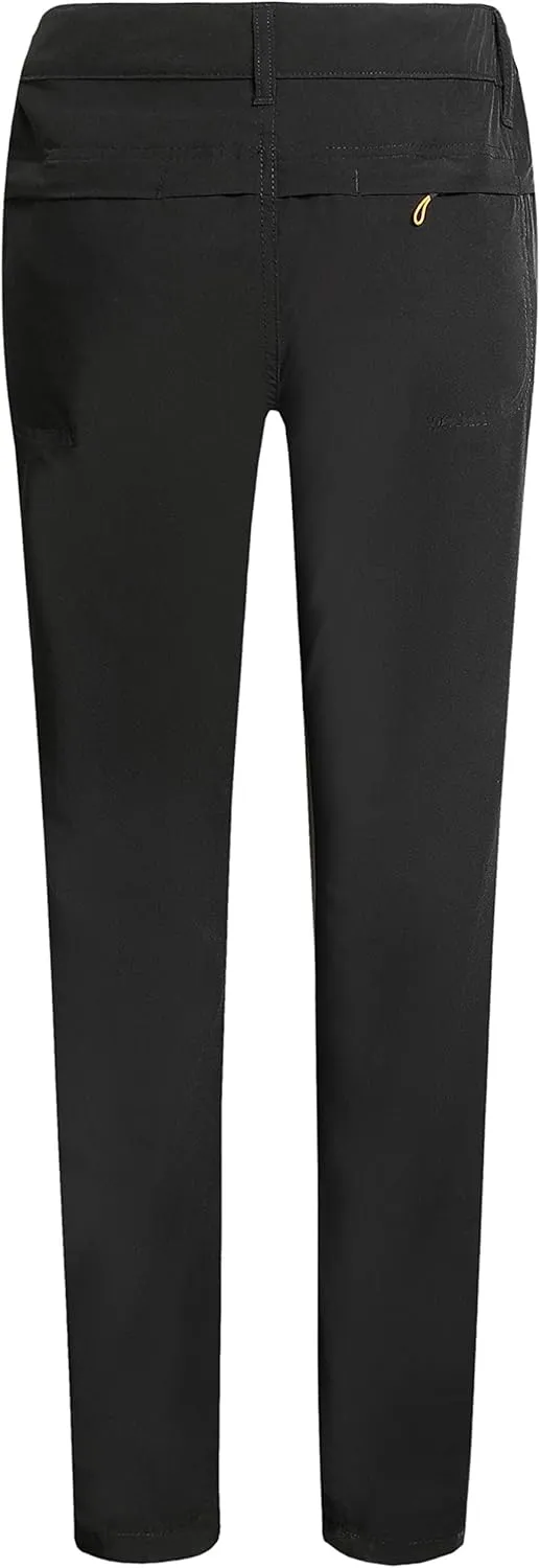 Camii Mia Womens Hiking Pants Outdoor Slim Camping Water Resistant Work Out Running Pants for Women