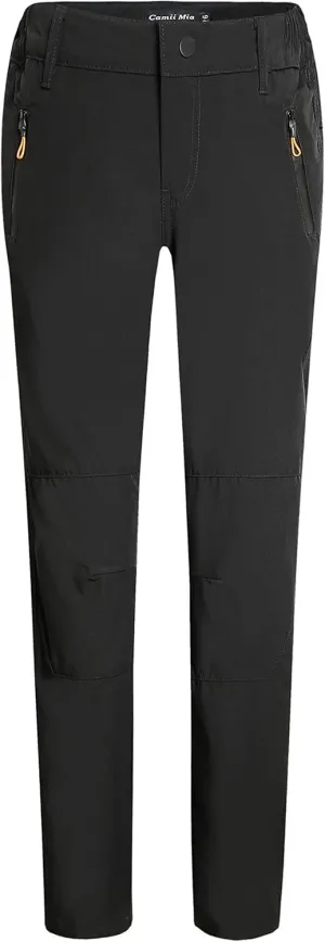 Camii Mia Womens Hiking Pants Outdoor Slim Camping Water Resistant Work Out Running Pants for Women