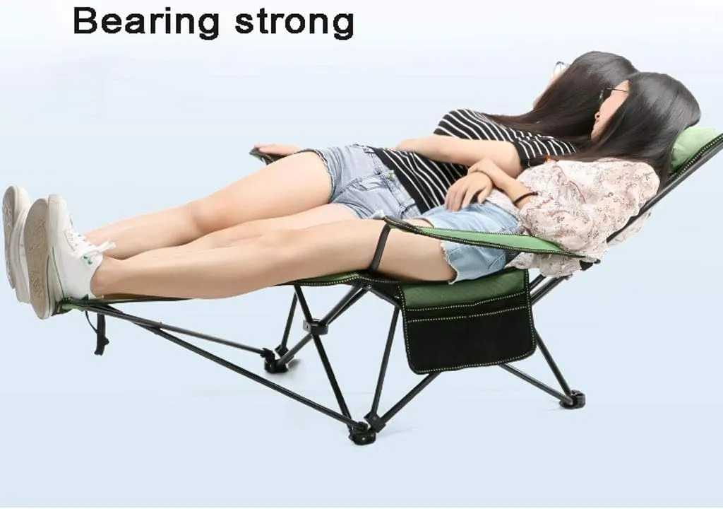 Camping Chair Outdoor Chair Foldable Chair Outdoor Camping Chair Folding Chair Recliner Break Relax Lounger Zero Gravity Chairs Garden Balcony Fishing Hiking Folding Camping Chair ( Color : Blue , Siz