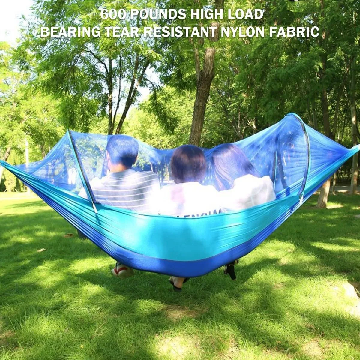Camping Hammock, Breathable Camping Hammock Tear Resistant, Great for Outdoor Enthusiasts(Pink,260 * 140cm)