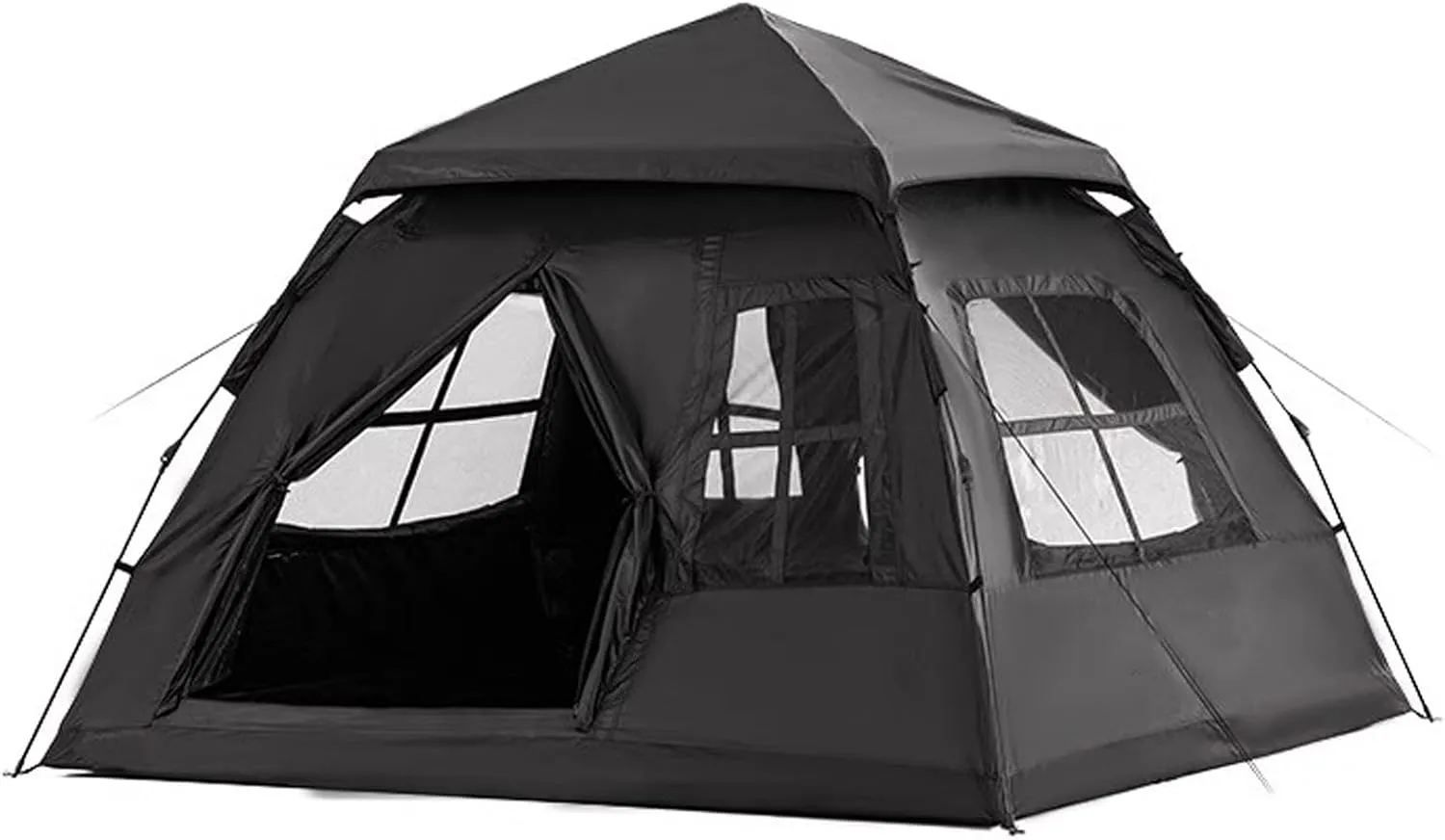 Camping Tent, Family Tents for Camping, Cabin Tent, Instant Setup, Weatherproof, Portable, for Hiking, Outdoor Adventures
