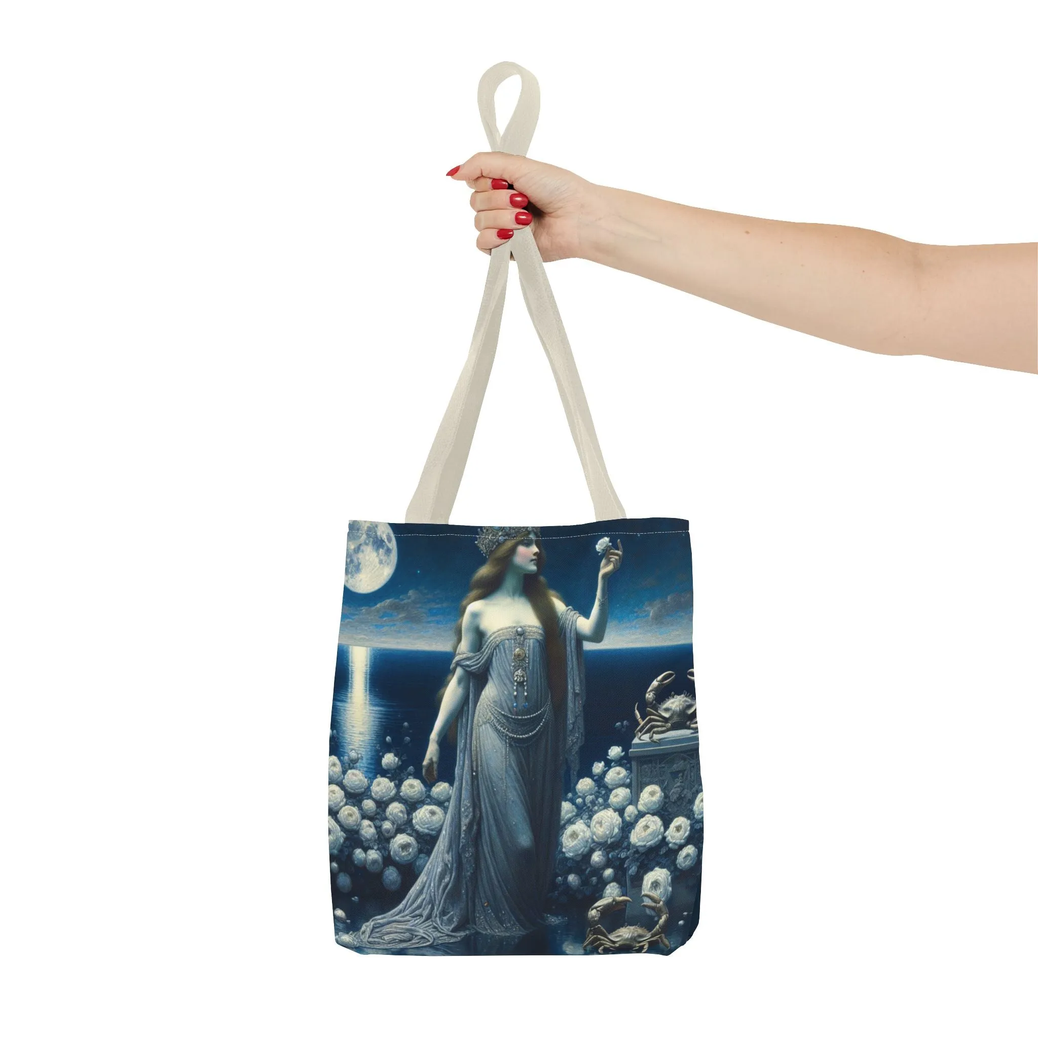 CANCER Tote Bag with Custom Name