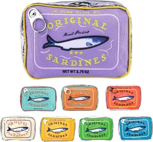 Canned Sardines Makeup Bag, Canned Sardines Style Toiletry Bag Cute Travel Bag Creative Cute Makeup Bag Aesthetic Toiletry Bag for Women