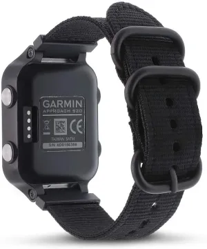 Canvas Nylon Strap Compatible with Garmin Approach S5/S6/S20 Golf Watch Replacement Band