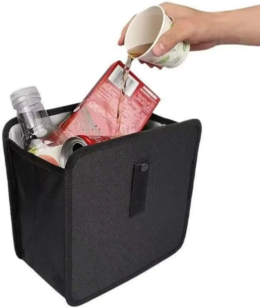 Car Garbage Cans For Chevrolet Blazer 2019 2020 2021 2022 2023 2024, Waterproof Large Capacity Trash Bag Hanging Removable Multipurpose Organizer Trashcan,XL