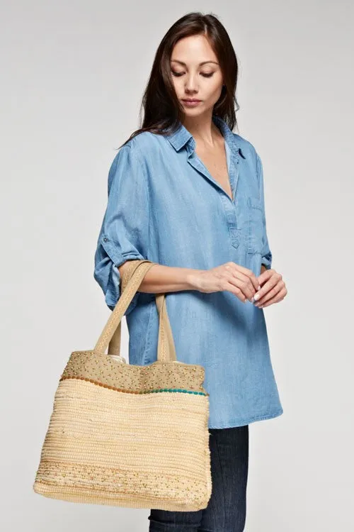 Carpet Weave Tote Bag