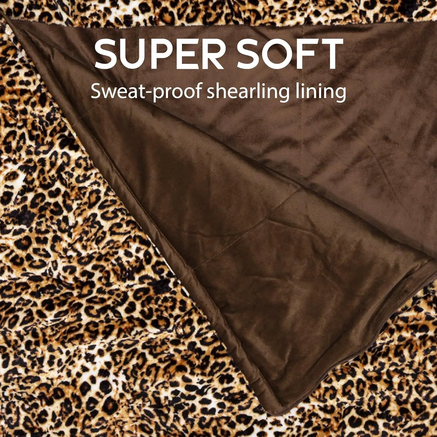 Carstens, Inc. Kids Slumber Bag Sleeping Bag/Nap Mat with Pillow for Boys & Girls, Leopard Print