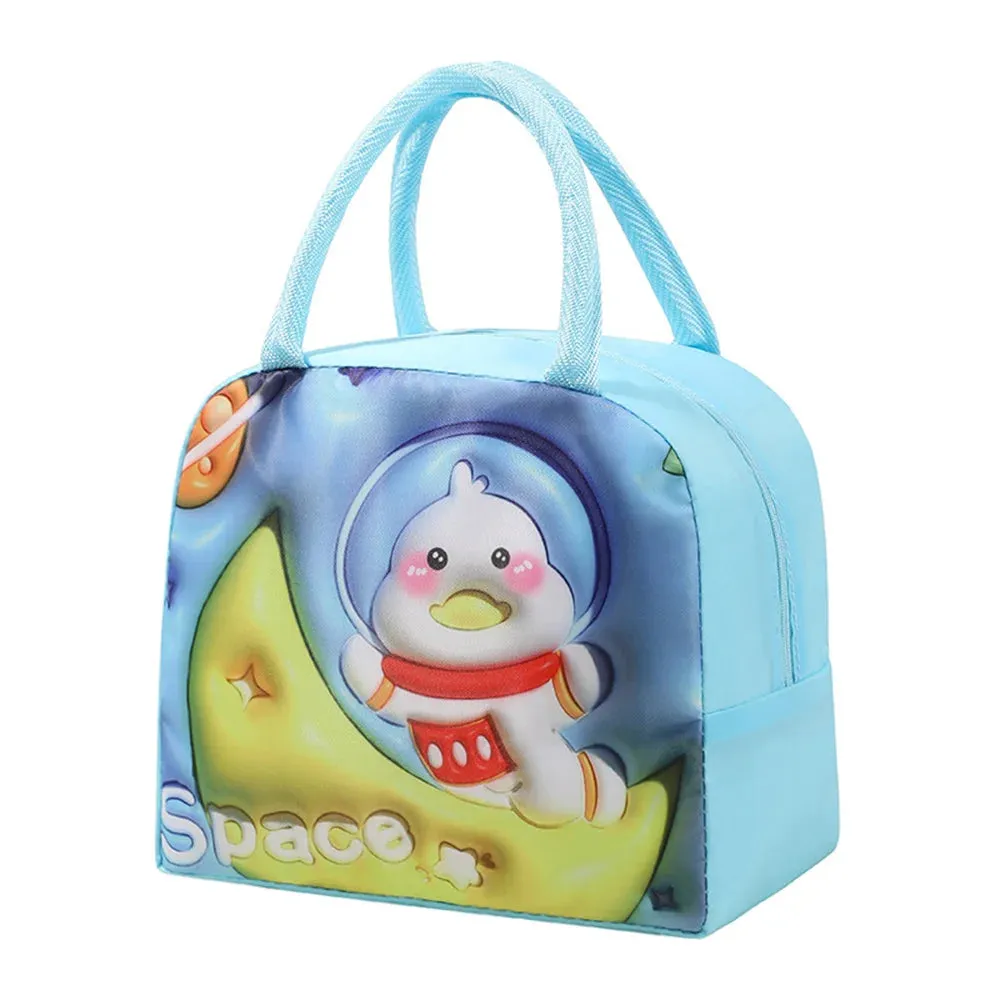 Cartoon Bento Bag – 3D Three-Dimensional Pattern Lunch Box