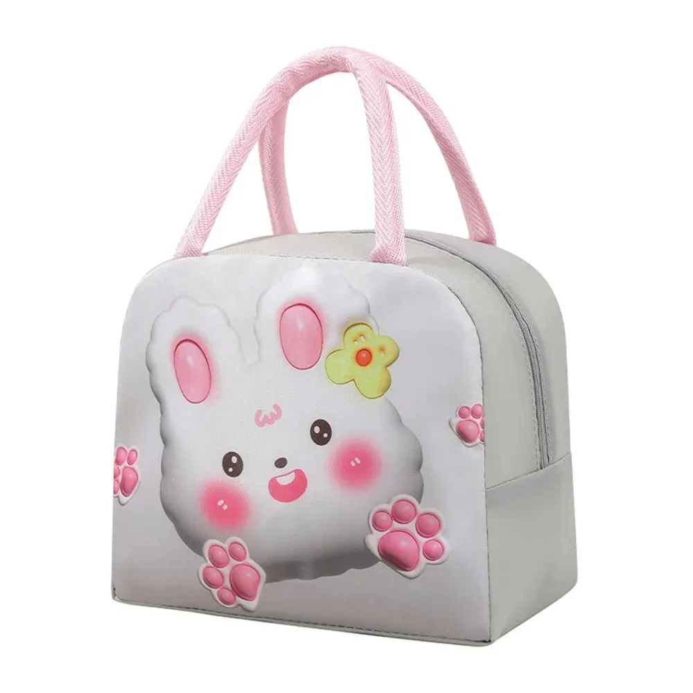 Cartoon Bento Bag – 3D Three-Dimensional Pattern Lunch Box