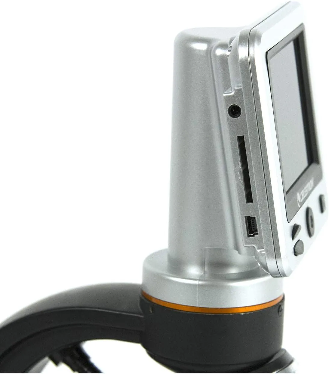 Celestron 44341 Professional 5MP LCD Digital Microscope II, 4x-1600x Magnification, Black/Silver